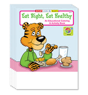 ZoCo - Eat Right, Eat Healthy - Coloring & Activity Books
