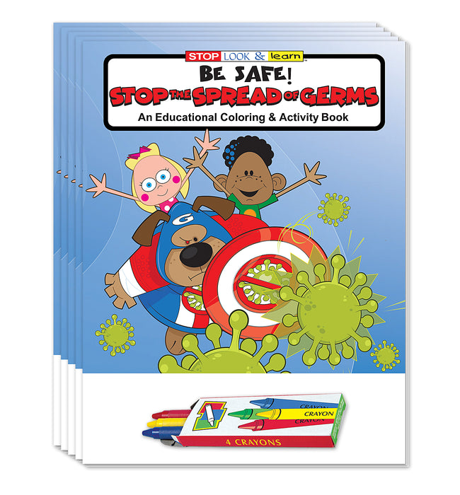 ZoCo - Stop the Spread of Germs - Coloring & Activity Books