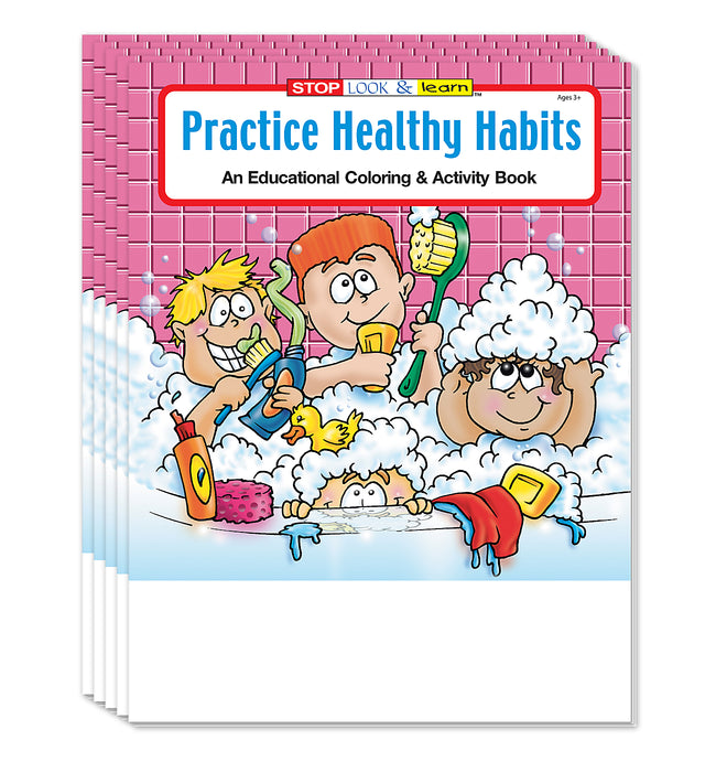 ZoCo - Practice Healthy Habits - Coloring & Activity Books

