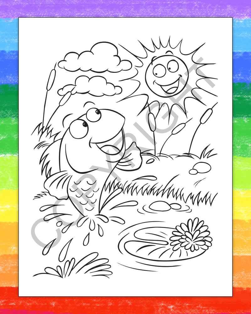 ZoCo - Springtime Friends - Coloring & Activity Books