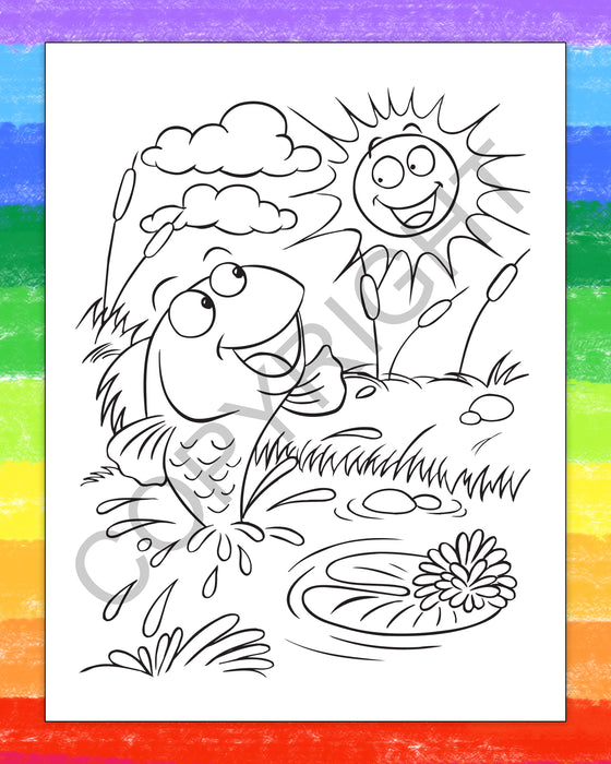 ZoCo - Springtime Friends - Coloring & Activity Books