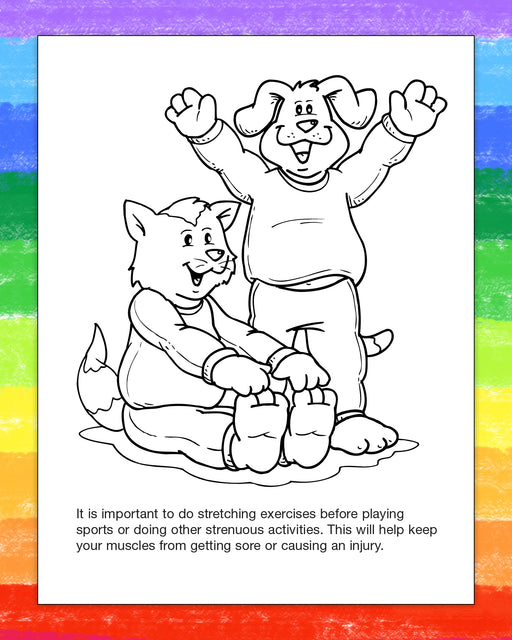 ZoCo - Exercise Can Be Fun - Coloring & Activity Books