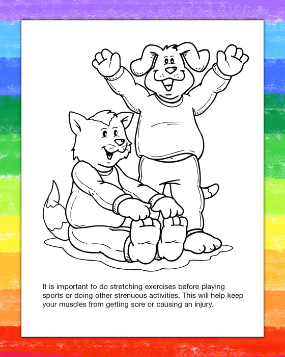 ZoCo - Exercise Can Be Fun - Coloring & Activity Books