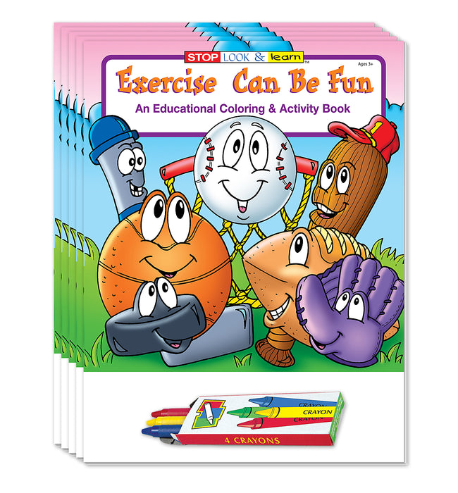 ZoCo - Exercise Can Be Fun - Coloring & Activity Books