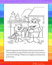 ZoCo - Health & Safety for Children - Coloring & Activity Books in Bulk