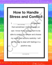 ZoCo - How to Handle Stress and Conflict - Coloring & Activity Books