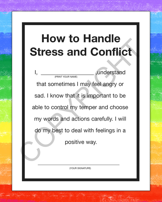 ZoCo - How to Handle Stress and Conflict - Coloring & Activity Books