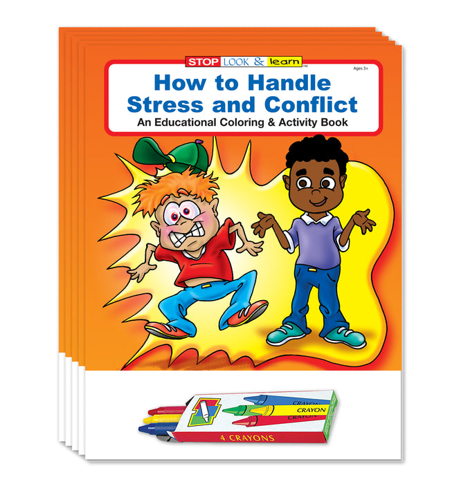 ZoCo - How to Handle Stress and Conflict - Coloring & Activity Books