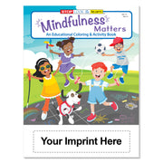 Custom mindfulness coloring books for schools counselors and wellness programs