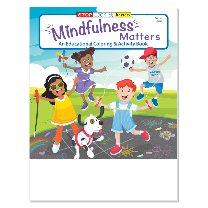 Mindfulness Matters coloring and activity book for kids