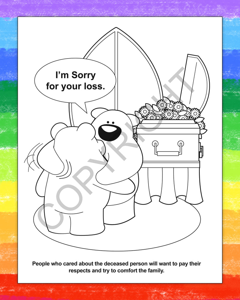 ZoCo - Losing a Loved One - Coloring & Activity Books