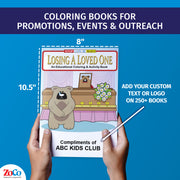 Grief and loss coloring book for children