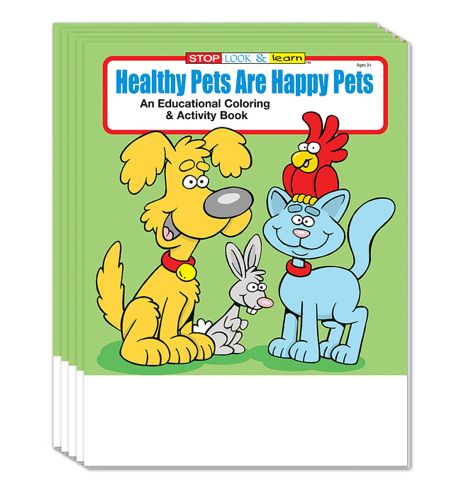 ZoCo - Healthy Pets are Happy Pets - Coloring & Activity Books