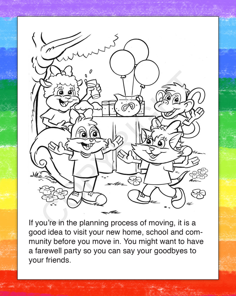 ZoCo - I Love My New Home - Coloring & Activity Books