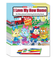 ZoCo - I Love My New Home - Coloring & Activity Books