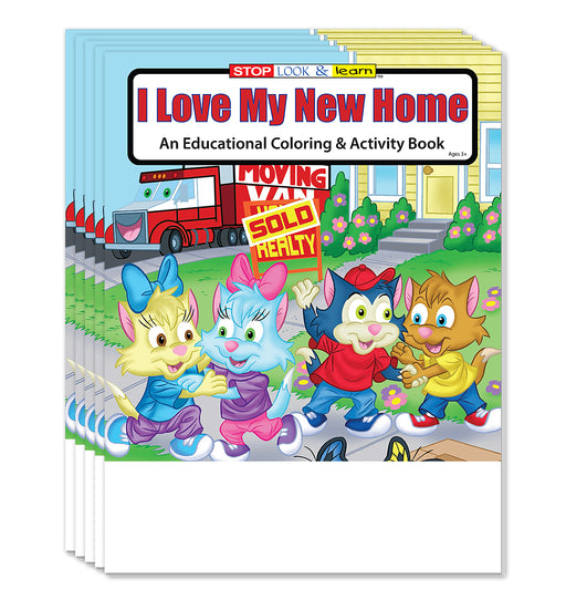 ZoCo - I Love My New Home - Coloring & Activity Books