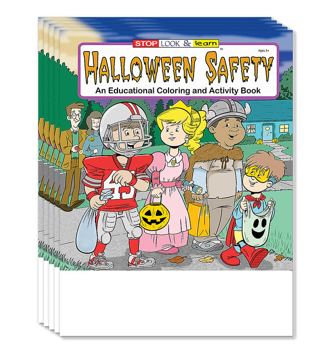 ZoCo - Halloween Safety - Coloring & Activity Books