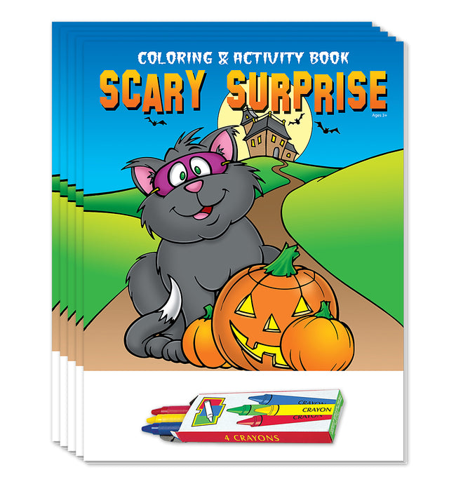 ZoCo - Scary Surprise - Halloween Coloring & Activity Books