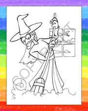 ZoCo - Scary Stuff - Halloween Coloring & Activity Books