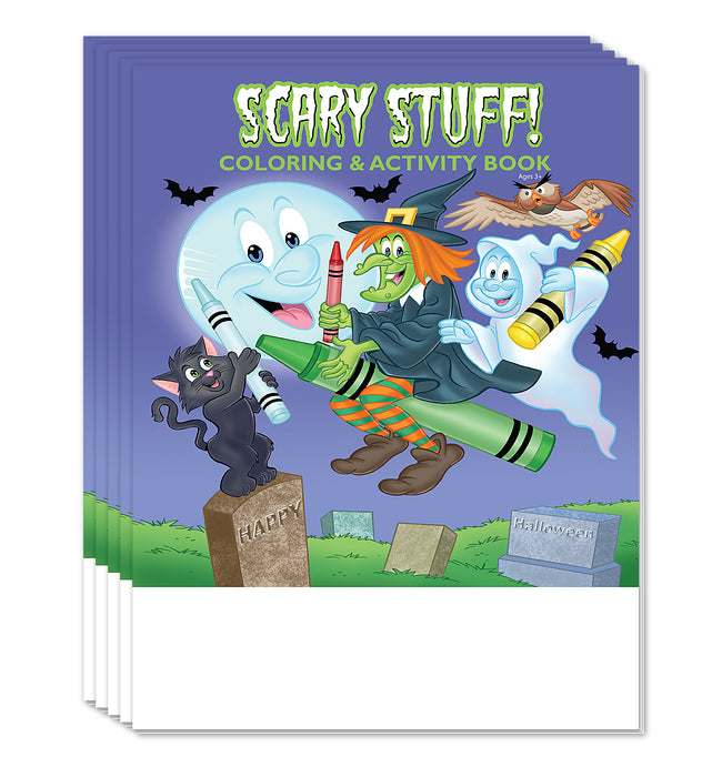 ZoCo - Scary Stuff - Halloween Coloring & Activity Books