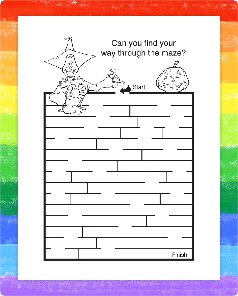 ZoCo - Halloween Friends - Kid's Mini Activity Pads