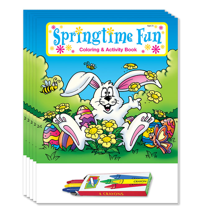 ZoCo - Springtime Fun - Coloring & Activity Books