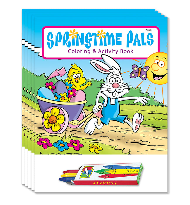 ZoCo - Springtime Pals - Coloring & Activity Books