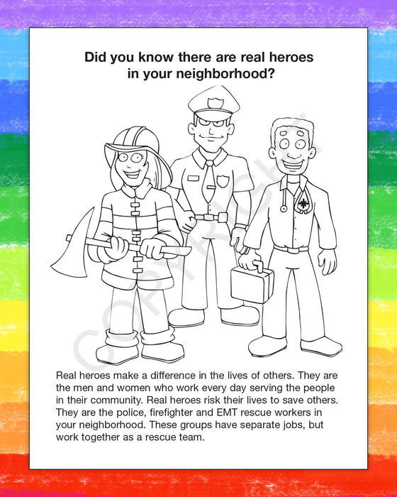 ZoCo - My Heroes - Coloring & Activity Books