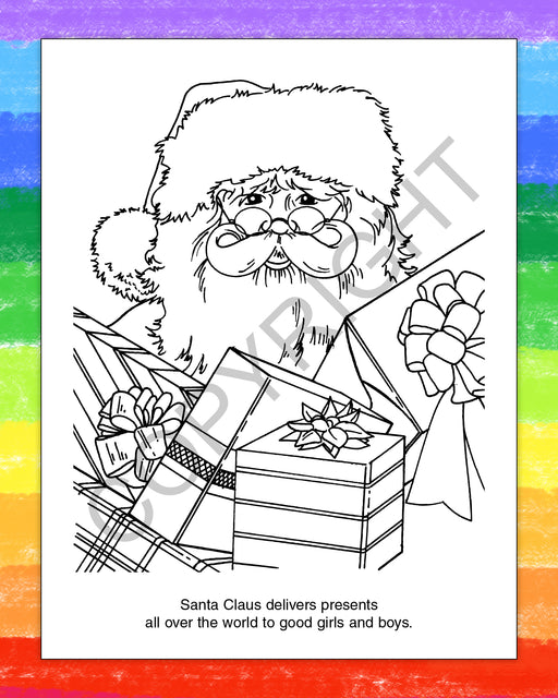 ZoCo - Merry Christmas - Coloring & Activity Books