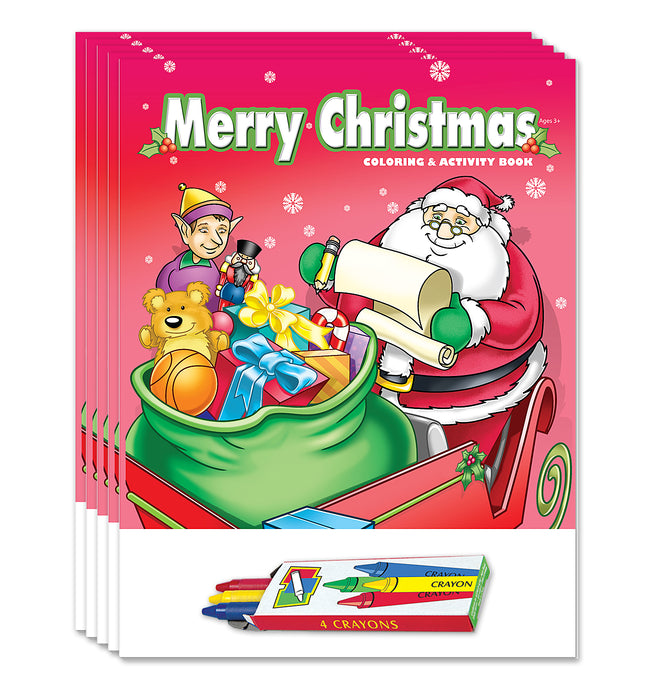 ZoCo - Merry Christmas - Coloring & Activity Books