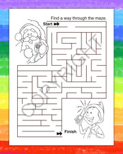 ZoCo - Christmas - Coloring & Activity Books