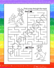 ZoCo - Season's Greetings - Coloring & Activity Books