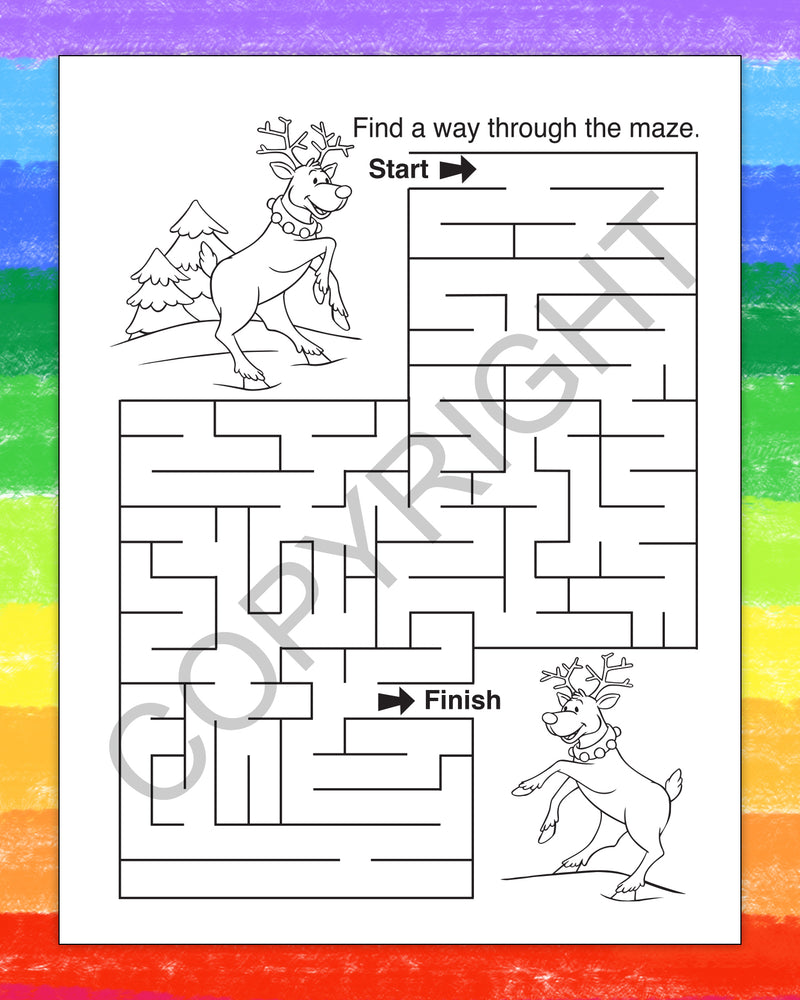 ZoCo - Season's Greetings - Coloring & Activity Books