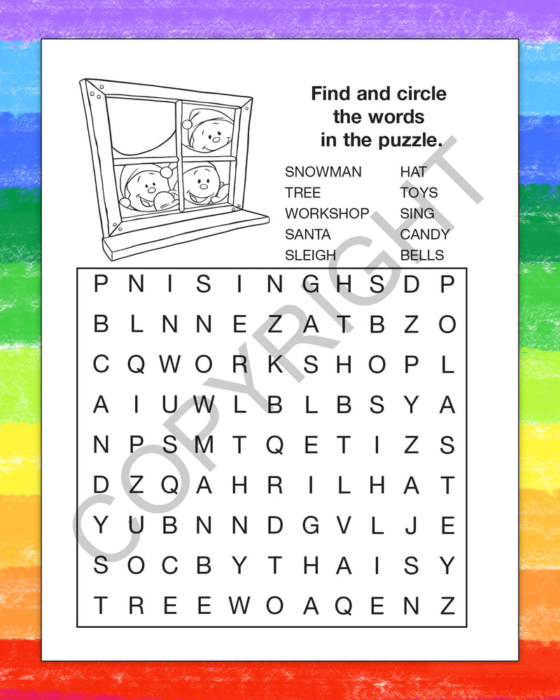 ZoCo - Season's Greetings - Coloring & Activity Books