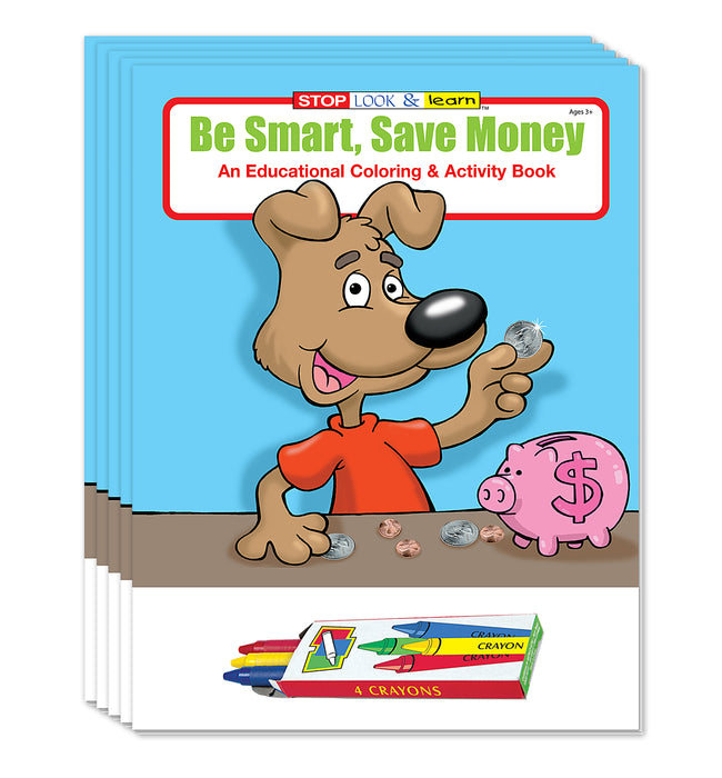 ZoCo - Be Smart, Save Money - Coloring & Activity Books