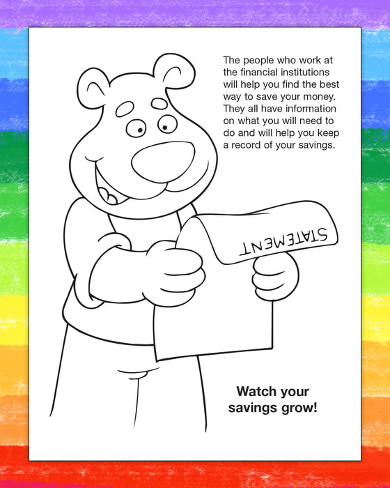 ZoCo - My Savings Account - Coloring & Activity Books