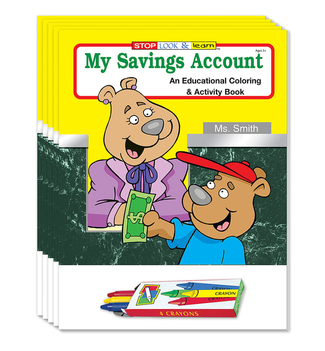 ZoCo - My Savings Account - Coloring & Activity Books