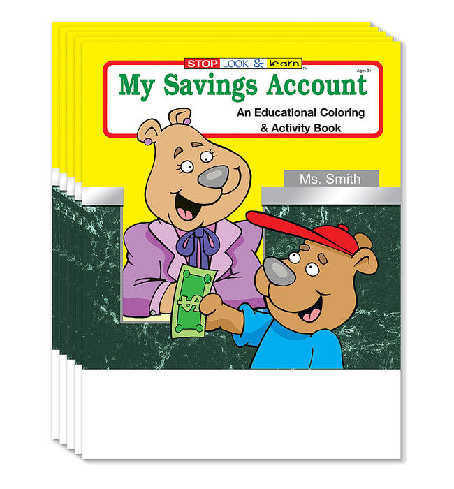 ZoCo - My Savings Account - Coloring & Activity Books