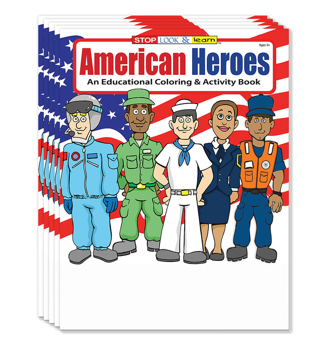 ZoCo - American Heroes - Coloring & Activity Books