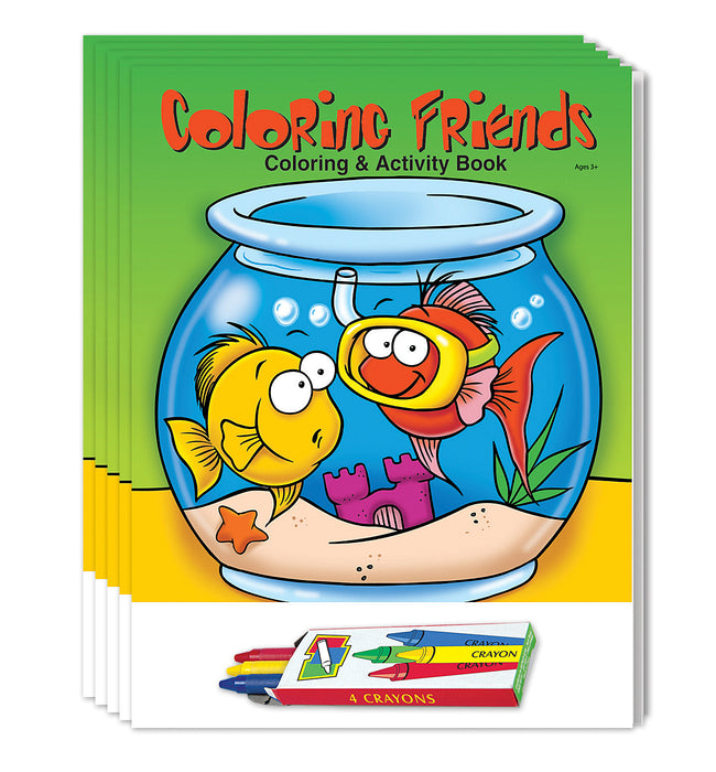 ZoCo - Coloring Friends - Coloring & Activity Books in Bulk