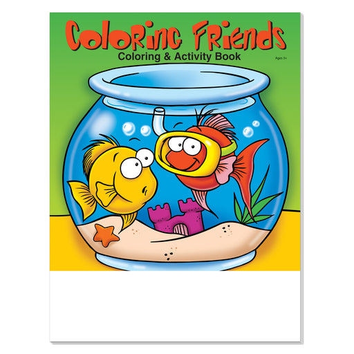 Coloring Friends coloring and activity book for kids