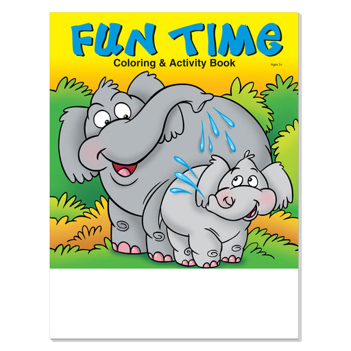 Fun Time coloring and activity book for kids