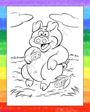 ZoCo - Animals on The Farm - Coloring & Activity Books