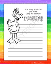 ZoCo - Animals on The Farm - Coloring & Activity Books