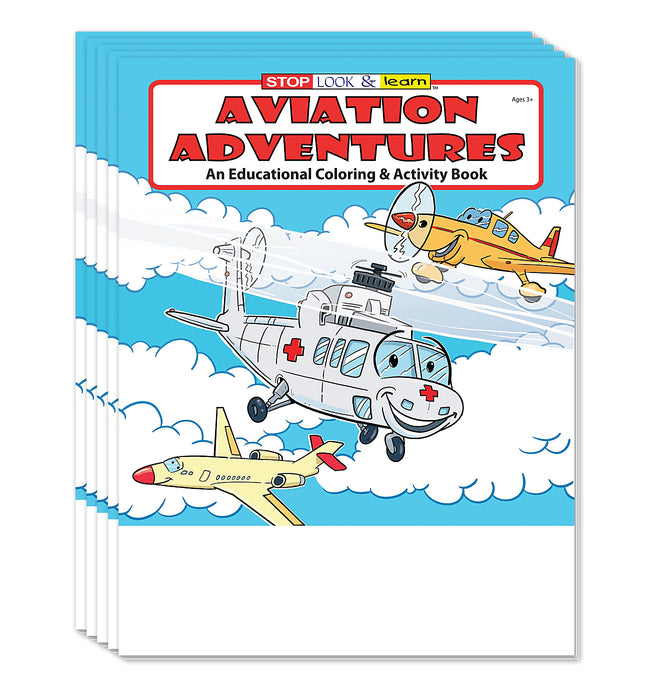 ZoCo - Aviation Adventures - Coloring & Activity Books