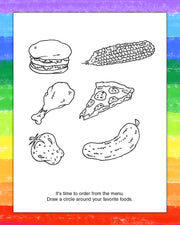ZoCo - Let's Go Eat Out - Coloring & Activity Books