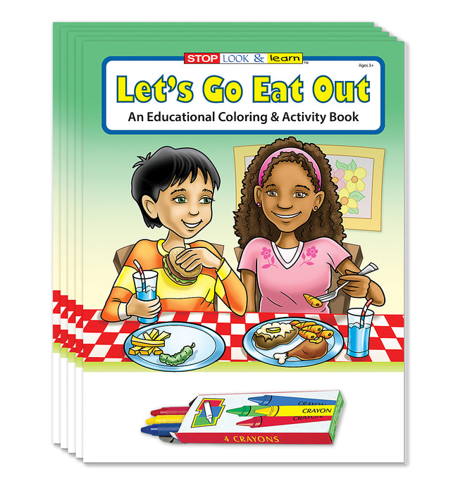 ZoCo - Let's Go Eat Out - Coloring & Activity Books