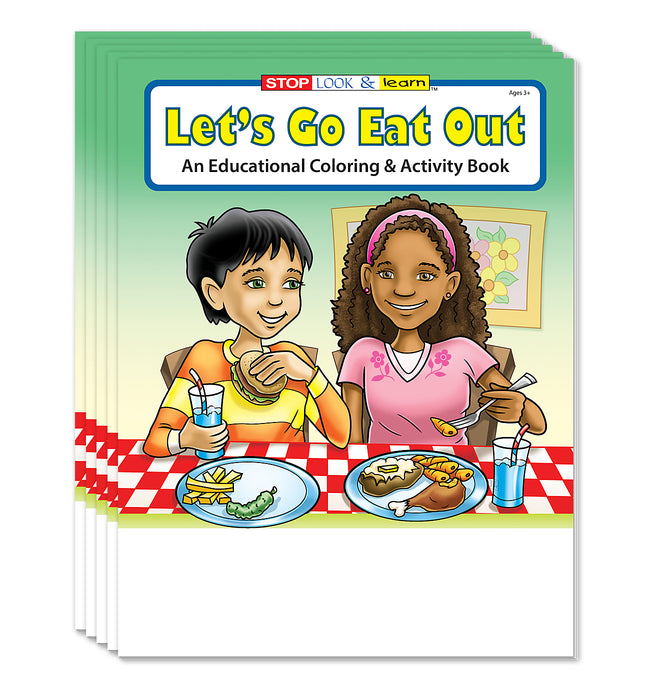 ZoCo - Let's Go Eat Out - Coloring & Activity Books