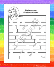 ZoCo - A Visit to the Supermarket - Coloring & Activity Books