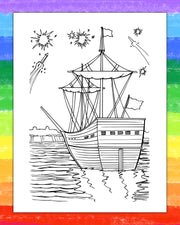 ZoCo - I Love America - Coloring & Activity Books